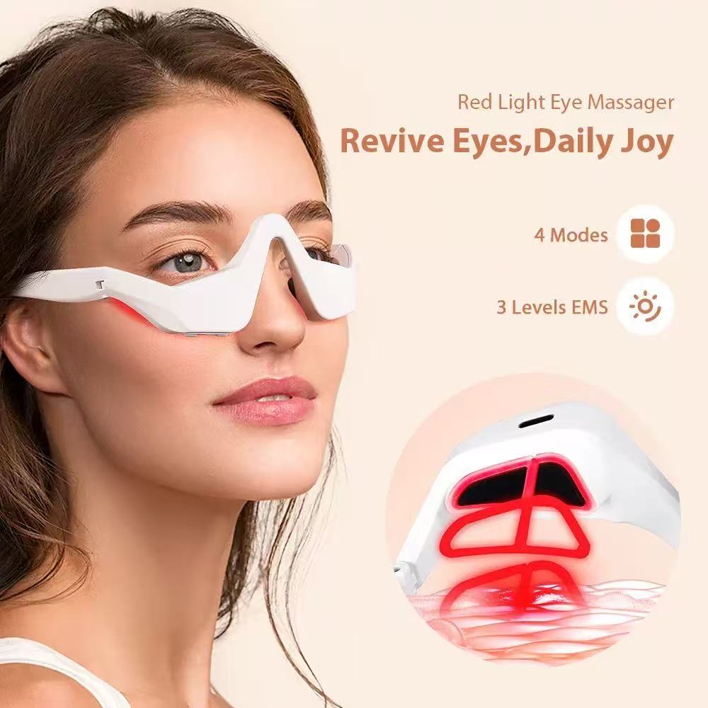 Микротоковый массажер для глаз – обзор и цена Light Therapy Glasses