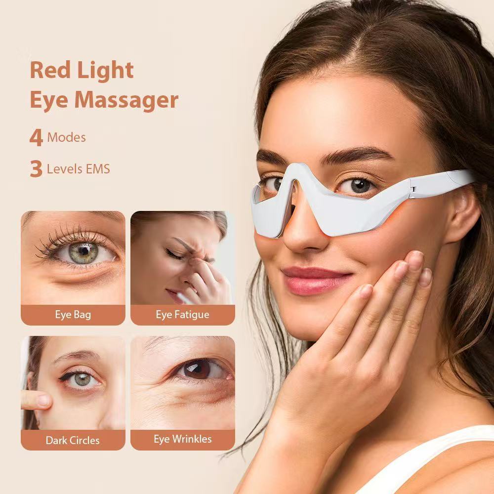 Микротоковый массажер для глаз – обзор и цена Light Therapy Glasses