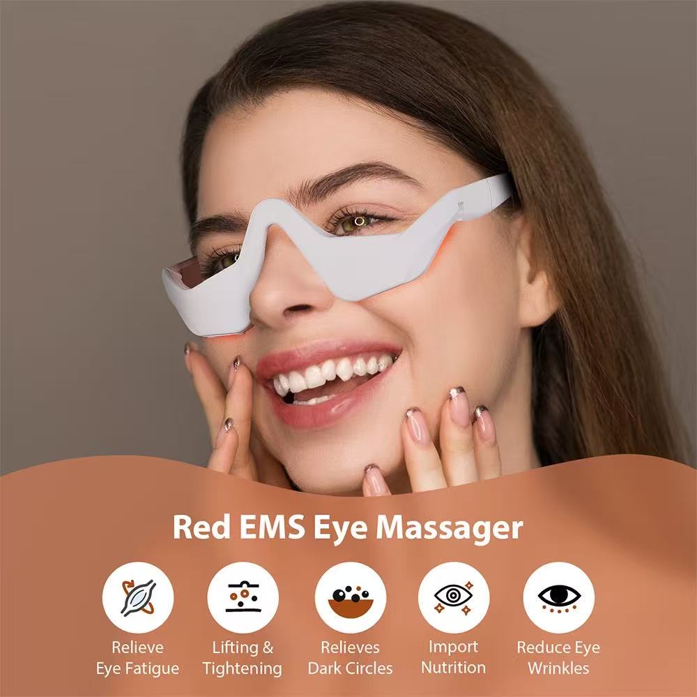 Микротоковый массажер для глаз – обзор и цена Light Therapy Glasses