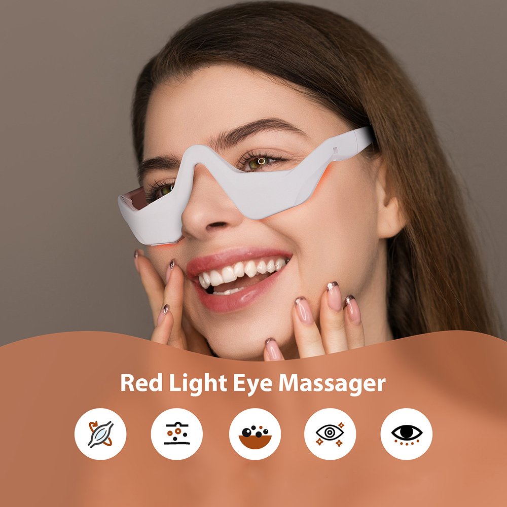 Массажер для глаз 3D: расслабл – обзор и цена Light Therapy Glasses